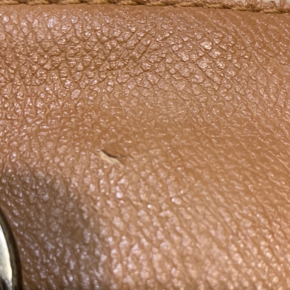 Mulberry Brown Leather Zip Pouch - Picture 10 of 11